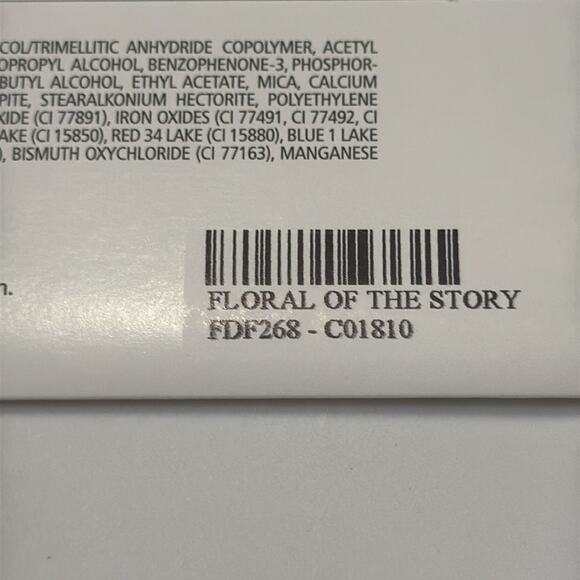 NWT Color Street "Floral of the Story" Nail Strips - Picture 4 of 5